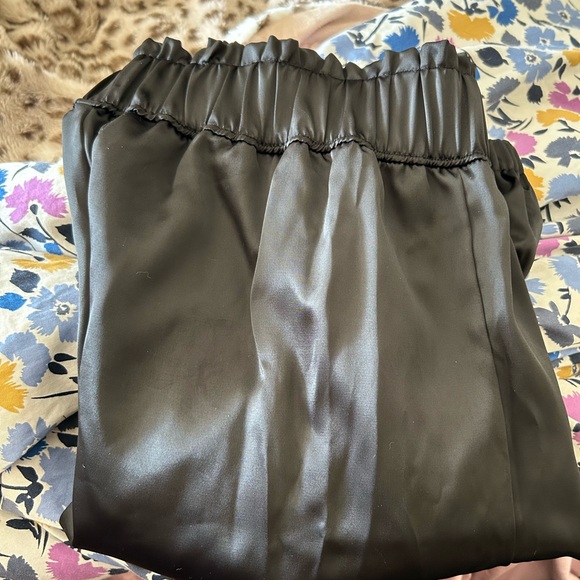 Lane Bryant Satin Jogger Pants - Picture 3 of 7